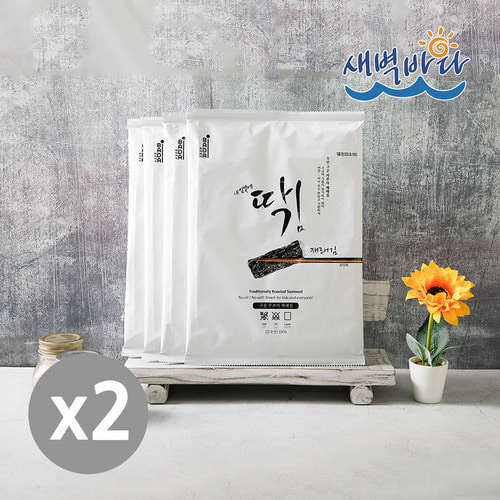 내입맛에딱김 무조미 구운 전장 재래김 아기김 12g x 2봉 LAMJ122